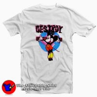 Mickey Mouse Seditionaries Anarchy Destroy T-shirt