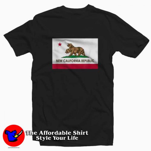 New California Republic NCR Flag Unisex T Shirt 500x500 New California Republic NCR Flag Unisex T shirt On Sale