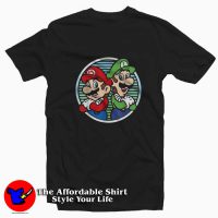 Nintendo Super Mario Luigi Vintage Cartoon T-shirt