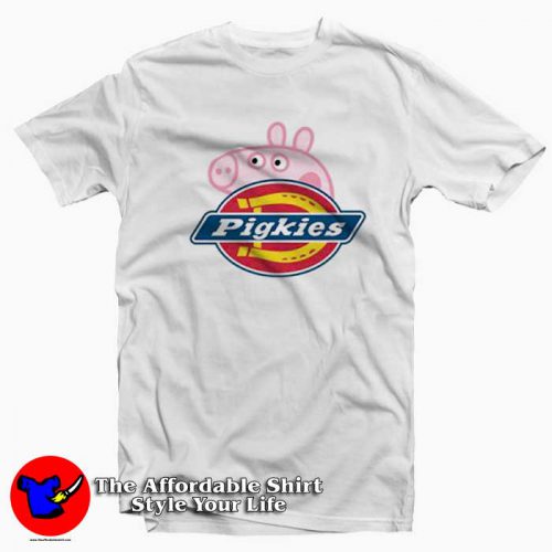 Pigkies Dickies Peppa Pig Parody Unisex T Shirt 500x500 Pigkies Dickies Peppa Pig Parody Unisex T shirt On Sale