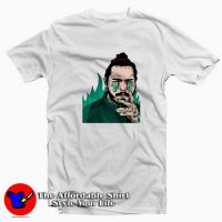 Post Malone Green Slime Smok Unisex T-shirt