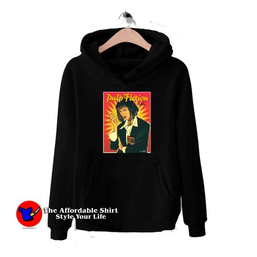 Retro Pulp Fiction Uma Thurman Unisex Hoodie 500x500 Retro Pulp Fiction Uma Thurman Unisex Hoodie On Sale