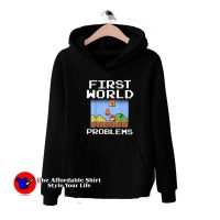 Super Mario Retro First World Problems Funny Hoodie