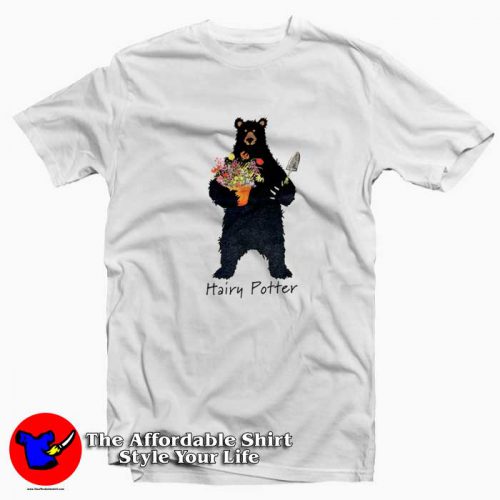 Vintage Hairy Potter Bear Parody Wildlife T Shirt 500x500 Vintage Hairy Potter Bear Parody Wildlife T shirt On Sale