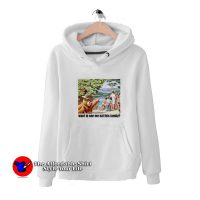 Vintage Smokey The Bear Parody Unisex Hoodie