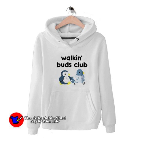 Walkin Buds Club Funny Penguin Unisex Hoodie 500x500 Walkin Buds Club Funny Penguin Unisex Hoodie On Sale