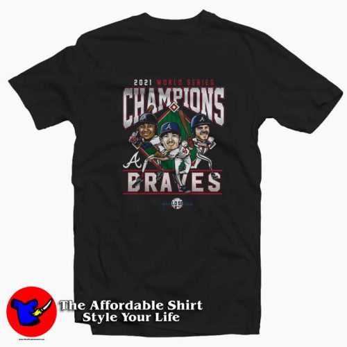 Atlanta Braves 2021 World Series Champions T Shirt 500x500 Atlanta Braves 2021 World Series Champions T shirt On Sale