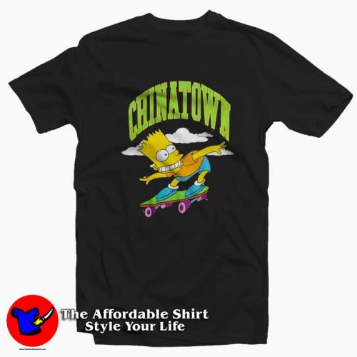 Chinatown Market x The Simpson Skater Funny T Shirt 500x500 Chinatown Market x The Simpson Skater Funny T shirt On Sale