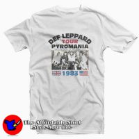 Def Leppard Pyromania Tour Unisex T-shirt