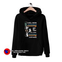 Dr Seuss i will drink Dutch Bros Coffee Funny Hoodie