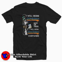 Dr Seuss i will drink Dutch Bros Coffee Funny T-shirt