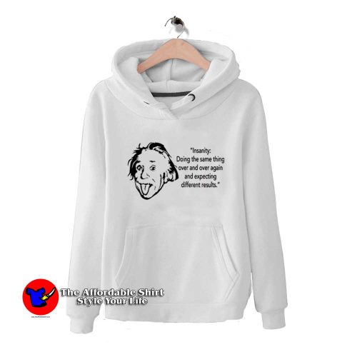 Einstein Insanity Meaning Boys Unisex Hoodie 500x500 Einstein Insanity Meaning Boy's Unisex Hoodie On Sale