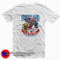 Grateful Dead 4TH of July Wave That Flag T-shirt