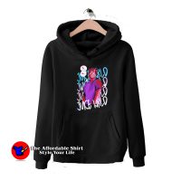 Juice WRLD Anime Portrait Retro Graphic Unisex Hoodie