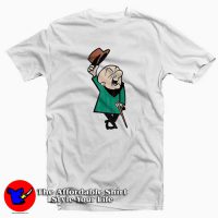 Mr Magoo Retro Cartoon Character Worn Look T-shirt