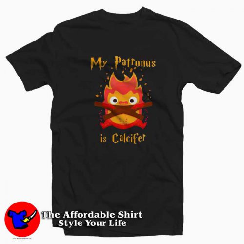 My Patronus Is Calcifer Funny Christmas Unisex T Shirt 500x500 My Patronus Is Calcifer Funny Christmas Unisex T shirt On Sale