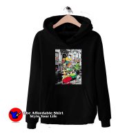 Nickelodeon Classic Nicktoons Hanging On Stoop Hoodie