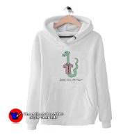 Pete Davidson Snake Love Not War Unisex Hoodie