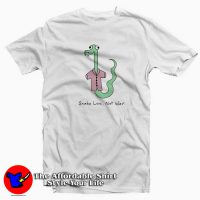 Pete Davidson Snake Love Not War Unisex T-shirt