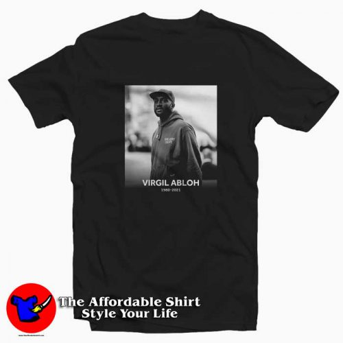 Rest In Peace Virgil Abloh Graphic Unisex T Shirt 500x500 Rest In Peace Virgil Abloh Graphic Unisex T shirt On Sale