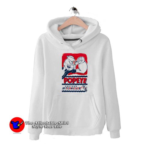 Retro Cartoon Popeye Poster Advertisement Hoodie 500x500 Retro Cartoon Popeye Poster Advertisement Hoodie On Sale