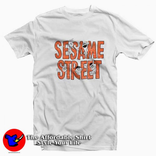 Sesame Street Characters In Letters Unisex T Shirt 500x500 Sesame Street Characters In Letters Unisex T shirt On Sale