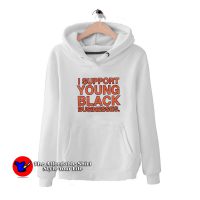 Support Young Black Business Graphic Unisex Hoodie