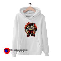 Taz Firefighter Looney Tunes Vintage Unisex Hoodie