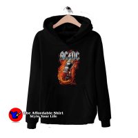 Vintage ACDC Thunderstruck Flame Unisex Hoodie