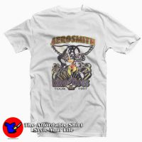 Aerosmith Nine Lives Tour Vintage Unisex T-shirt