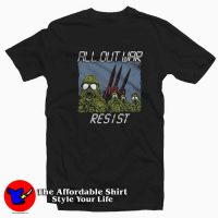 All Out War Resist Vintage Graphic Unisex T-shirt