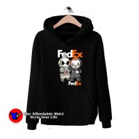 Baby Jack Skeleton and Baby Pennywise Fedex Hoodie