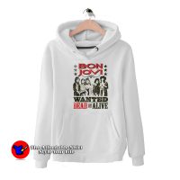 Bon Jovi Wanted Dead or Alive Vintage Unisex Hoodie