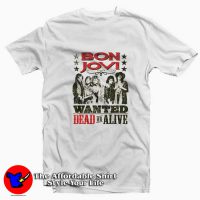 Bon Jovi Wanted Dead or Alive Vintage Unisex T-shirt