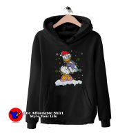 Daisy Duck Christmas Santa Snow Unisex Hoodie