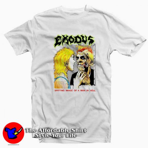 Exodus Spitting Image Of Man In Hell Unisex T Shirt 500x500 Exodus Spitting Image Of Man In Hell Unisex T shirt On Sale