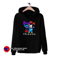 Fedex Friends Stitch And Mickey Funny Unisex Hoodie