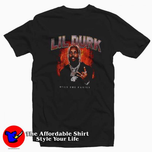 Flame Only The Family Lil Durk Vintage Style T Shirt 500x500 Flame Only The Family Lil Durk Vintage Style T shirt On Sale