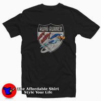 Funny Cartoon Vintage Plymouth Road Runner T-shirt