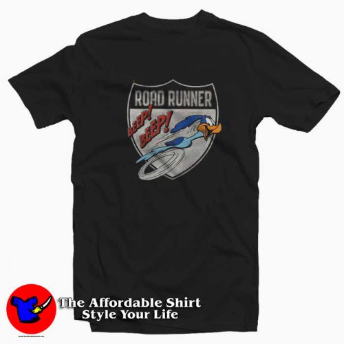 Funny Cartoon Vintage Plymouth Road Runner T Shirt 500x500 Funny Cartoon Vintage Plymouth Road Runner T shirt On Sale