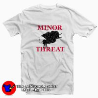 Funny Minor Threat Black Sheep Vintage T-shirt