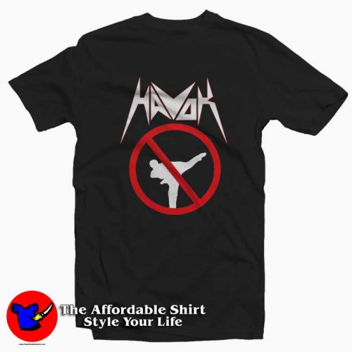 Havoc No Karate In The Pit Graphic Unisex T Shirt 500x500 Havoc No Karate In The Pit Graphic Unisex T shirt On Sale