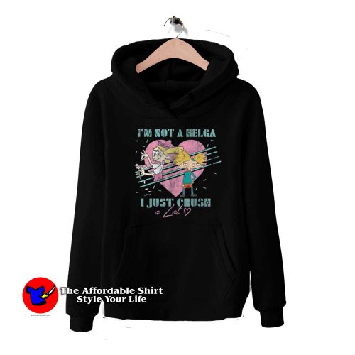 Hey Arnold Im Not Helga I Just Crush A Lot Hoodie 500x500 Hey Arnold! I'm Not Helga I Just Crush A Lot Hoodie On Sale