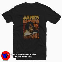 James Brown Godfather Of Soul Vintage T-shirt