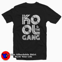 Kool & The Gang Classic Records Logo Unisex T-shirt