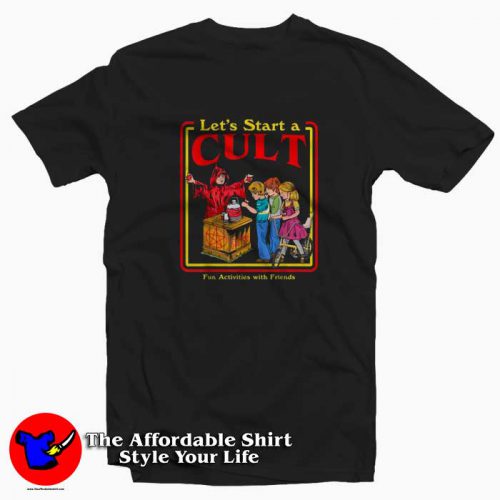 Lets Start a Cult Satanic Vintage Horror Unisex T Shirt 500x500 Let's Start a Cult Satanic Vintage Horror Unisex T shirt On Sale