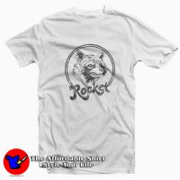 Marvel Guardians Of The Galaxy Rocket Circle T-shirt