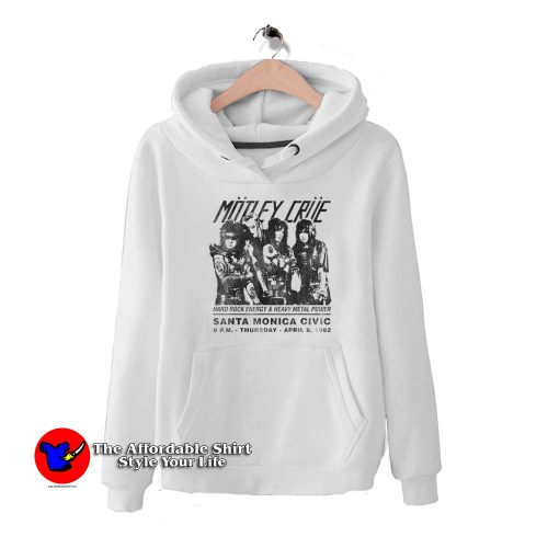 Motley Crue Santa Monica Civic Auditorium Hoodie 500x500 Motley Crue Santa Monica Civic Auditorium Hoodie On Sale