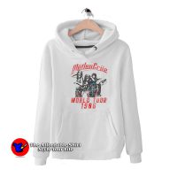 Motley Crue World Tour 86 Vintage Unisex Hoodie