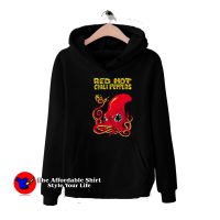 Red Hot Chili Peppers Fire Squid Cartoon Unisex Hoodie